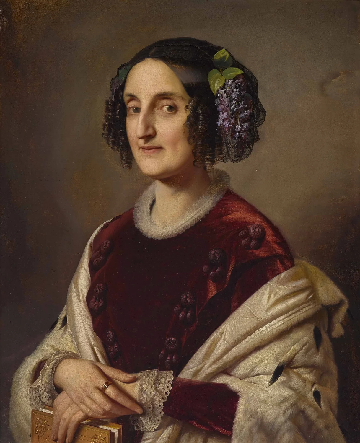 Ritratto di Maria Ferdinanda di Sassonia granduchessa di Toscana